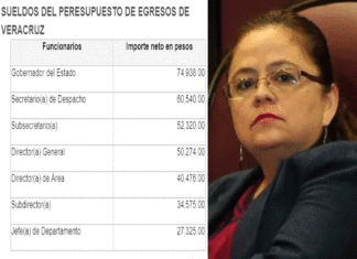 Directora del IPE Daniela Griego gana más que el gobernador de Veracruz