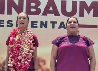 Claudia Tello candidata al Senado; su hija aviadora en la SEV y la nieta candidata pluri a la diputación local por Morena