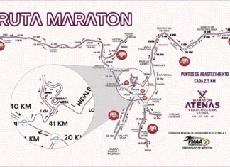 Participa Ayuntamiento en operativo de seguridad vial por maratón
