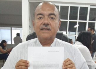 MORENA VIOLA LEYES; TAPIZA XALAPA DE PROPAGANDA DE SHEINBAUM