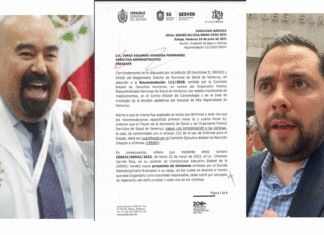 Filtran documento interno de SESVER, la muerte de 9 niños con cáncer por la falta de medicamentos y recomendación de la CEDHV