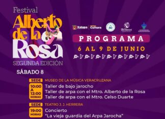 Invita Ayuntamiento a segunda edición del Festival “Alberto de la Rosa”