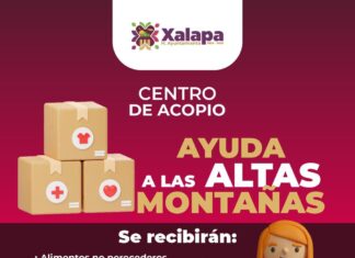 Instala Ayuntamiento Centro de Acopio en apoyo a las Altas Montañas