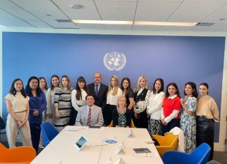 Paty Lobeira de Yunes representa a Veracruz en la sede de la ONU en Nueva York