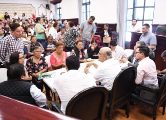 Encabeza Ricardo Ahued una jornada más del Programa Audiencias Ciudadanas