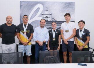 Reconoce Alcalde JM Unánue resultados de atletas boqueños en eventos nacionales e internacionales