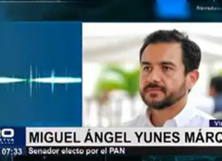 “A pesar de la burda persecución política representaré a los veracruzanos en el Senado: Miguel Ángel Yunes Márquez”
