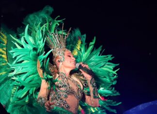 Yuri se lleva los aplausos en el Segundo Gran Desfile del Centenario del Carnaval 2024
