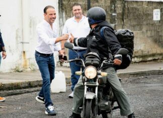 Alcalde JM Unánue sigue mejorando Boca del Río; rehabilitará la calle Donato Casas