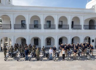 Refuerza Alcalde JM Unánue a sus corporaciones de seguridad con vehículos motorizados
