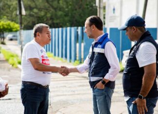 Alcalde JM Unánue repavimentará la calle Mar del Norte en el Fracc. Costa Verde