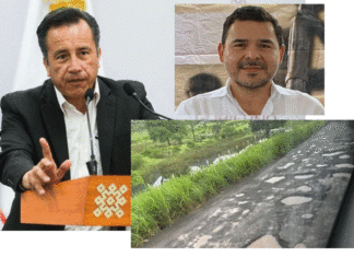 Delegado de SICT en Veracruz es un títere y consumado ausente, mientras las carreteras federales son intransitables