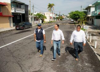 Anuncia Alcalde JM Unánue la pavimentación de la calle Mar Mediterráneo en el Fracc. Costa Verde