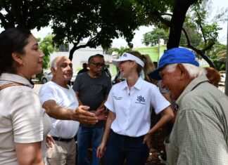 Supervisa Paty Lobeira la rehabilitación del Parque Mágico en Infonavit Buenavista