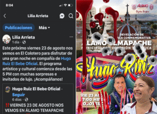Mientras secuestran y asesinan a ciudadanos en Álamo Tamapache, la alcaldesa Lilia Arrieta organiza bailes