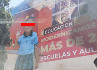 Cuitláhuac García violenta el Derecho a la Intimidad de menor de edad en espectaculares con adoctrinamiento de la 4a Transformación