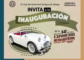 La 14 Exposición de Autos Antiguos de Xalapa