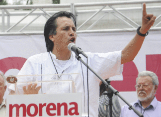 Mini-marcha a favor de la Reforma Judicial no ayuda a Cuitláhuac García, ni colocarlo en el Gabinete de Claudia Sheinbaum