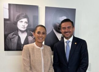 El Senador Miguel Ángel Yunes Márquez felicita a Claudia Sheinbaum por su nuevo cargo como Presidenta de la República