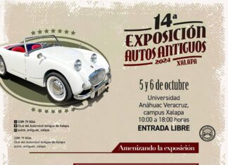 Elenco cultural, este domingo en la 14ª Expo de Autos Antiguos de Xalapa