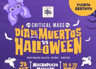 Invitan al Paseo Masivo Ciclista Critical Mass “Día de Muertos vs Halloween”