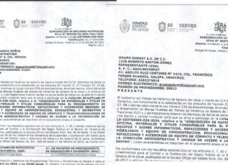 Durante entrega-recepción del cierre sexenal, SESVER otorga contrato millonario a empresas fantasmas