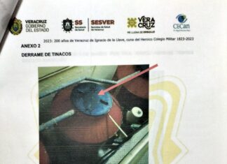 SESVER y las pruebas sobre el derrame de material radiactivo, los responsables y esto ya se había denunciado