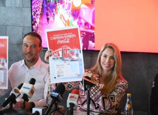 Invita la alcaldesa Paty Lobeira a la Caravana Navideña Coca-Coca