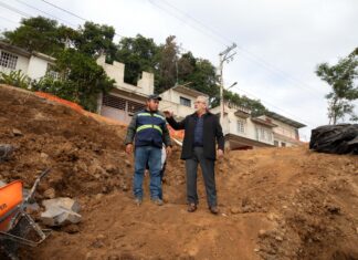 Supervisa Alberto Islas avance de la obra pública