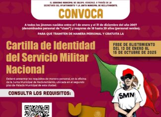 Convoca Ayuntamiento a tramitar Cartilla del Servicio Militar