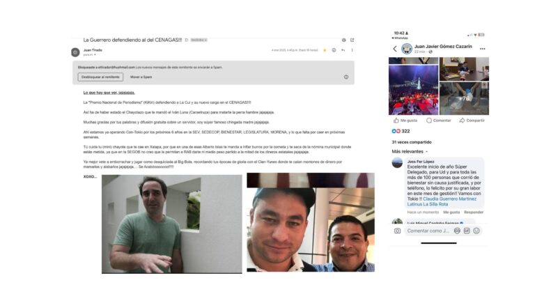 Le advertimos a la gobernadora Rocío Nahle: Nunca te fíes de un ladrón como Juan Javier Gómez Cazarín Le advertimos a la gobernadora Rocío Nahle: Nunca te fíes de un ladrón como Juan Javier Gómez Cazarín