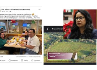 Alcaldesa Carmen Medel Palma mantiene a su yerno en la nómina del Ayuntamiento de Minatitlán