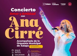 Ana Cirré, en Xalapa