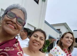 Mariana Romero bateada por Rocío Nahle en Tlacotalpan: “Yo no me meto en eso”