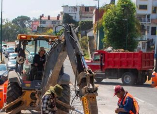 Por obra pública habrá cierres parciales al tránsito en Circuito Presidentes y Chedraui Caram