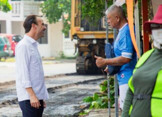 Alcalde JM Unánue continúa mejorando la infraestructura vial de Casas Tamsa