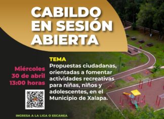 Convoca Ayuntamiento a Cabildo en Sesión Abierta