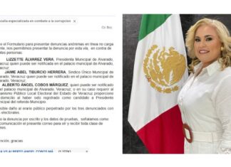 Denuncian a Alberto Cobos y a la alcaldesa de Alvarado por desvío de recursos públicos con fines electorales