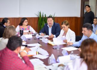 Alcaldesa de Álamo sostuvo importante reunión con diputados de Comisión de Gobernación; presentó trabajo y administración transparente