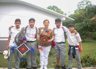 Impulso a la educación y a la infraestructura comunitaria en Álamo Temapache