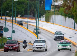 Reabren al tránsito vehicular parte superior del Circuito Presidentes
