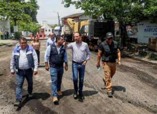 Alcalde JM Unánue pone en marcha la pavimentación de la Av. Úrsulo Galván en la Primero de Mayo Sur