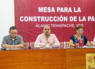 Reafirma Álamo Temapache compromiso con la seguridad en sesión del Consejo Municipal
