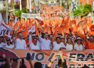 Honorable y ejemplar la marcha pacífica en Papantla: Mayra Amador