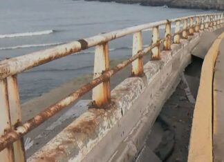 Cierran temporalmente puente hacia San Juan de Ulúa por trabajos de mantenimiento mayor