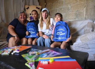 Por cuarto año consecutivo, todos los alumnos de primarias públicas recibirán mochilas y útiles escolares: Paty Lobeira