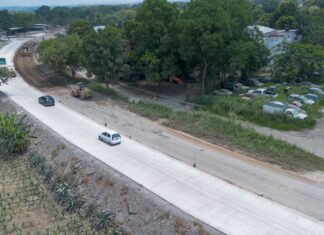 Avanza la modernización de la carretera federal 127 en Álamo Temapache