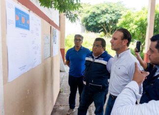 Alcalde JM Unánue reafirma su compromiso con la educación y el deporte en Boca del Río