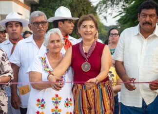 Arq. Lilia Arrieta fortalece la transformación de Pueblo Nuevo con la inauguración de la calle Francisco Cruz