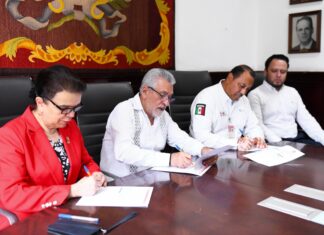 Refrendan Ayuntamiento y SSP alianza por la seguridad